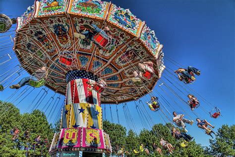 flying circus ride photograph  mark chandler fine art america