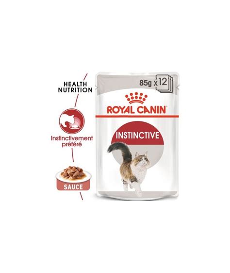 Royal Canin Sachets Instinctive En Sauce 12 X 85 Gr