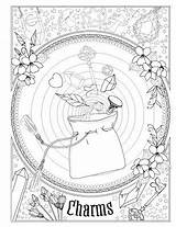 Spells Wiccan Spell Witchy Wicca Pagan Witchcraft Charms Přečíst sketch template