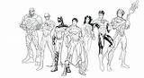 Justice League Coloring Pages Lego Getcolorings Getdrawings sketch template