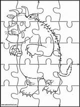 Gruffalo Jigsaw Printables Stampare sketch template