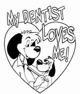 Zahnarzt Dentist Teeth sketch template