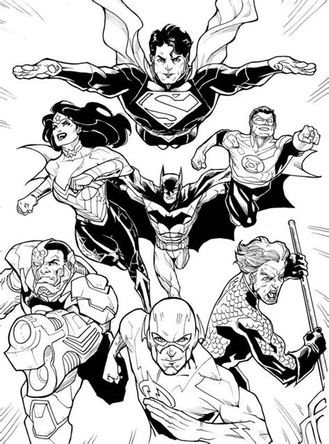 dc comics super heroes  superheroes  printable coloring pages