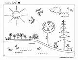 Coloring Earth Printable Pages Kids Sheets Sheet Joel Made Colouring Madebyjoel Color Worksheets Activities Save Time Template Activity Colour Nature sketch template