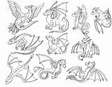 Dragons Getdrawings Drachen Reptiles Drachenkunst Acrylmalerei Ausmalen Bestcoloringpagesforkids Kinderzimmer Whitesbelfast Babydrache sketch template