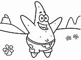 Patrick Coloring Pages Star Spongebob Coloringpages4u Patrickstar sketch template
