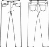 Sketches Pants Jeans Drawing Garment Pantalones Tecnico Plano Pantalon Drawings Smarty Modelli Piatti Mens Celana Papan Pilih Designersnexus sketch template