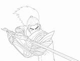 Yasuo Line Deviantart Anime sketch template