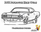 Plymouth Cuda Hemi Barracuda Brawny Nascar Designlooter Mustang sketch template