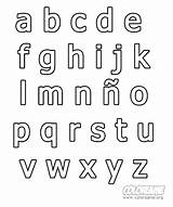 Abecedario Minuscula Goma Tahoma Minusculas Moldes Websites Escolar Alphabet Lower sketch template