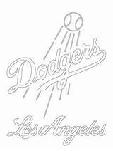Dodgers Lakers sketch template