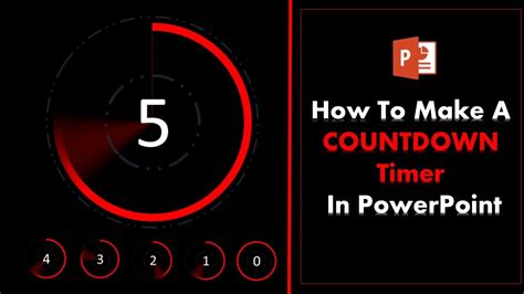 How To Create A 5 Second Countdown Timer In Powerpoint
