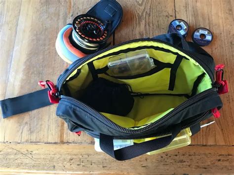 topo designs quick pack review  hip pack    fly fishermen
