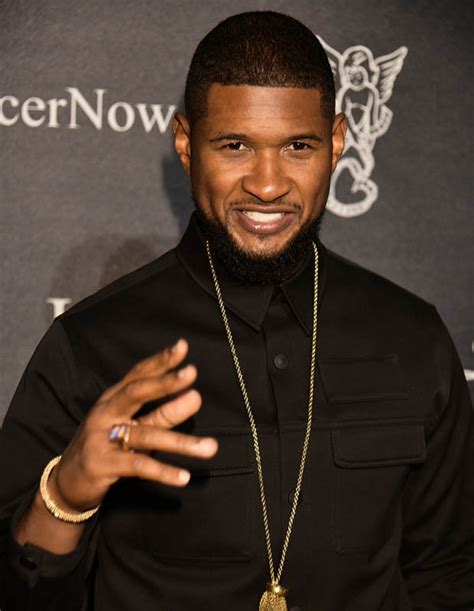 usher imitates the game in bulging snap daily star