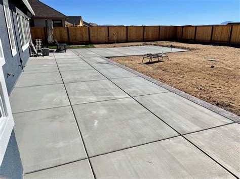 possibilities  endless   stamped concrete patio