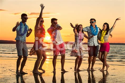 beach party stock photo royalty  freeimages