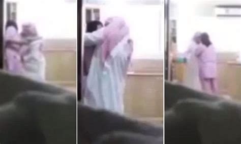 Saudi Husband Caught Forcing Himself On His Maid On Camera And Wife