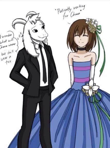 Prom Night With Frisk Asriel Chara Undertale Amino
