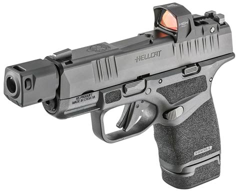 introducing   springfield armory hellcat rdp complete   hex red dot