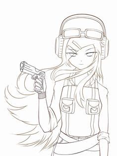 wolf coloring pages  girls anime ivory pirate