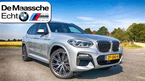 de nieuwe bmw x3 m40d rijtest bmw m de maassche echt youtube