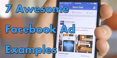 awesome facebook ad examples