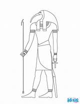 Thot Horus Egipcios Dios Goddess Dioses Goddesses Egipcio Toth Deity Egipto Ra Isis Hellokids Malvorlagen Ausmalbilder ägypten Designlooter Egipcia Diosa sketch template