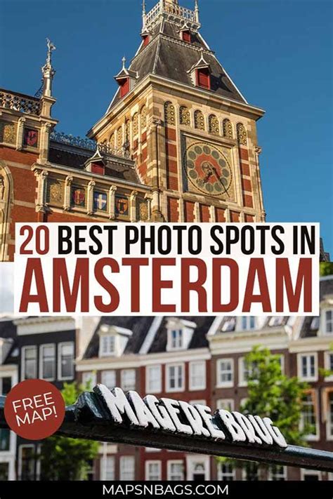 map of the best amsterdam instagram spots most