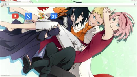 Sasuke Uchiha Sakura Haruno And Naruto Uzumaki Chrome