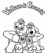 Gromit Wallace Pages Coloring Colouring Cartoon Getdrawings Print Getcolorings Popular Color Source sketch template