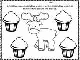 Muffin Moose Give If Pack Response Book Preview sketch template