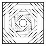 Rectangle Blevins Afdrukken Hudson Starla Geometric sketch template