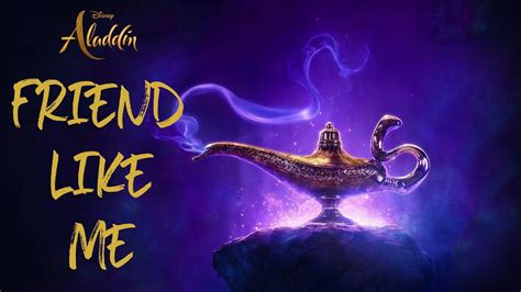 Will Smith Friend Like Me Aladdin 2019 Lyrics Video Youtube