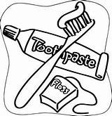 Toothpaste Dental sketch template