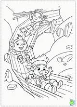 Coloring Jake Pages Neverland Pirates Jr Disney Print Dinokids Close sketch template