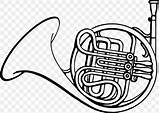 Horns Instrument Openclipart Musicais Instrumentos Flauta Doce Clipartof Trompa Cursocompletodepedagogia Onlinelabels Pixabay Pluspng sketch template