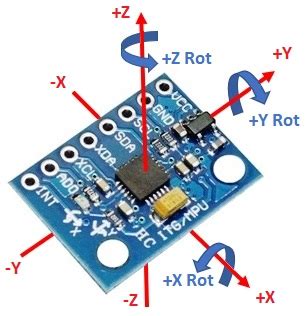 mpu   axis accelerometer  gyroscope sensor robosync