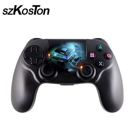 bluethooth gamepad  sony ps controller double vibration joystick gamepads  ps  bluetooth
