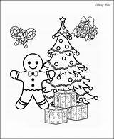 Christmas Coloring Ornaments Pages Tree Printable Awesome sketch template