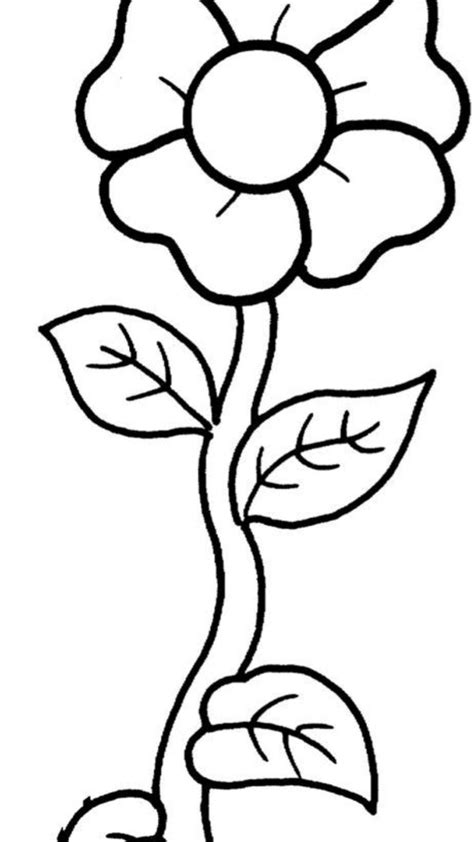 beautiful coloring pages  kids  adults flower coloring pages