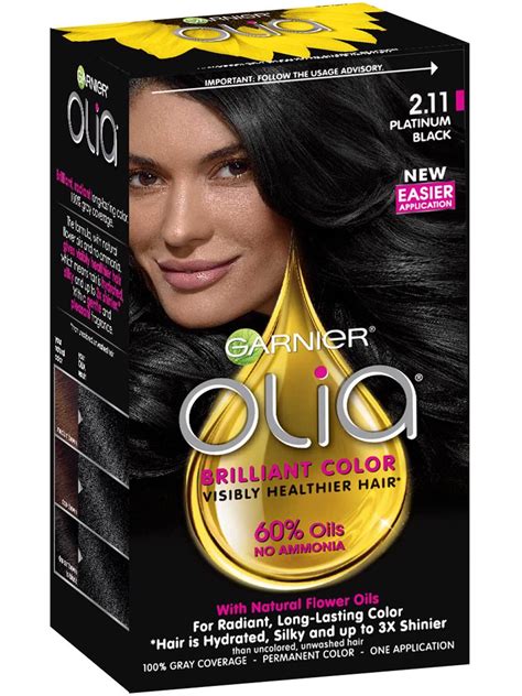 permanent black hair color and hair dye products garnier
