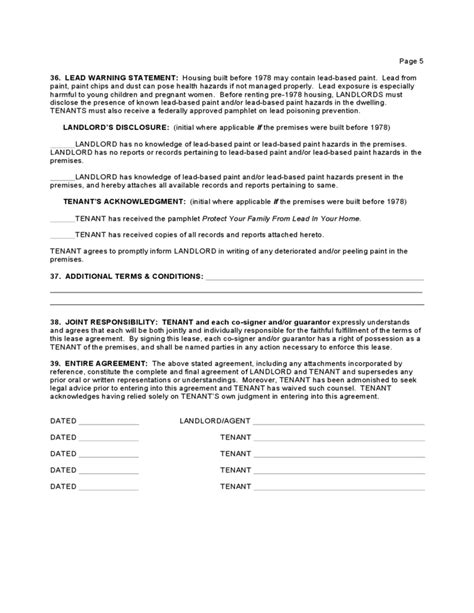 utah residential lease agreement