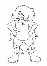 Amethyst Coloring Steven Universe Pages 1280 71kb Template sketch template