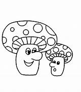 Funghi Coloratutto sketch template