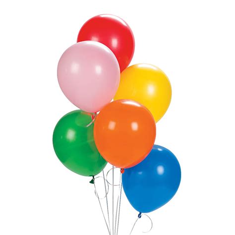 assorted color balloons party decor  pieces walmartcom