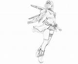 Alisa Tekken Bosconovitch Coloring Pages Abilities Characters Template Fujiwara Yumiko sketch template