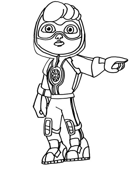 printable action pack coloring page  printable coloring