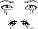 Eyes Drawing Crying Drawings People Eye Anime Clipart Draw Coloring Animated Watery Step Cry Cliparts Googly Kids Tired Easy Ugh sketch template
