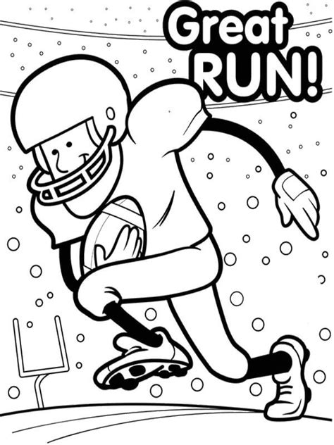 printable super bowl coloring pages printable templates