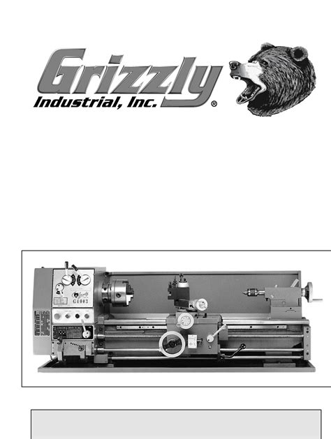 manual  grizzlylathemanualg